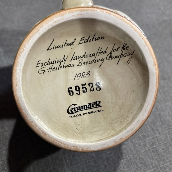 1983 HEILEMAN'S BEER STEIN 6.5" CHICAGOLAND YOU'VE GOT STYLE Unused Chicago - Picture 5 of 16